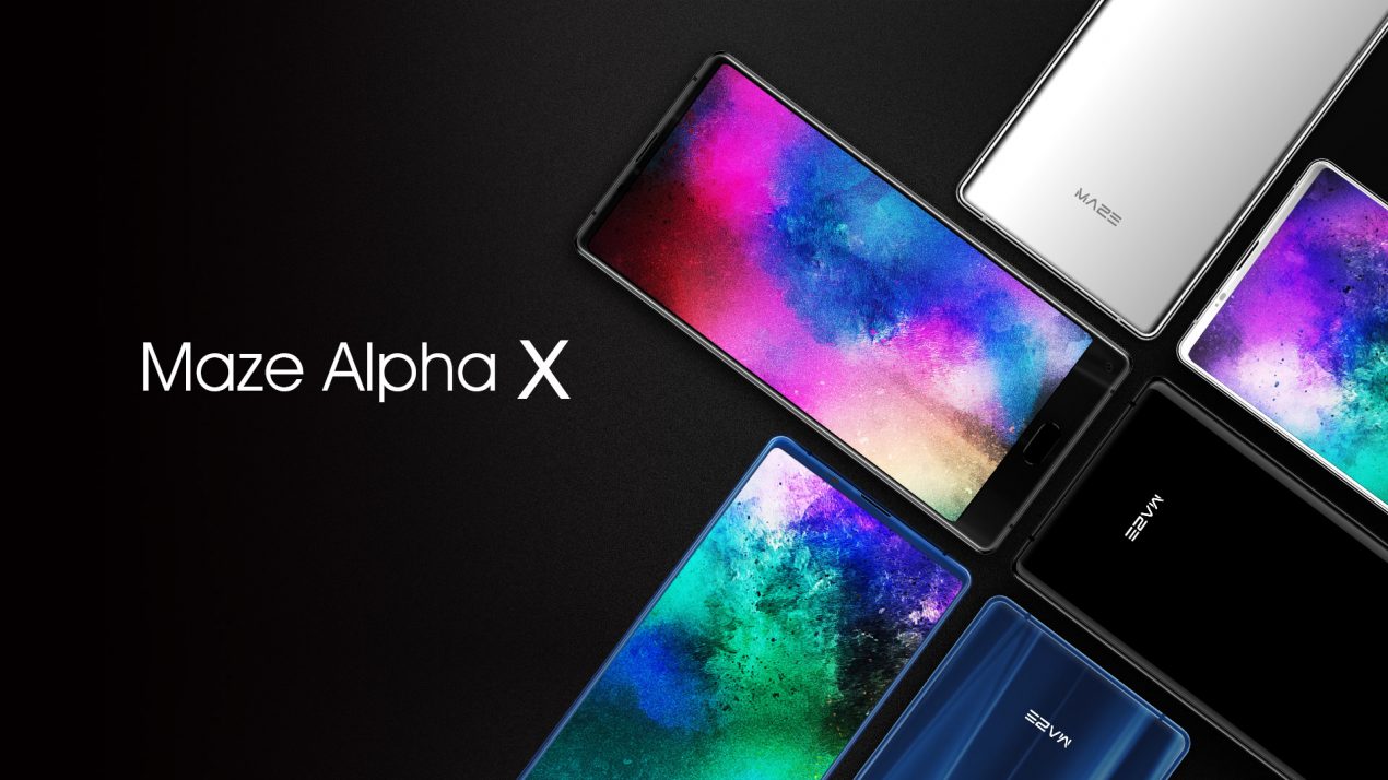 MAZE Alpha X arriverà a novembre con uno schermo 18:9 e un look più curato