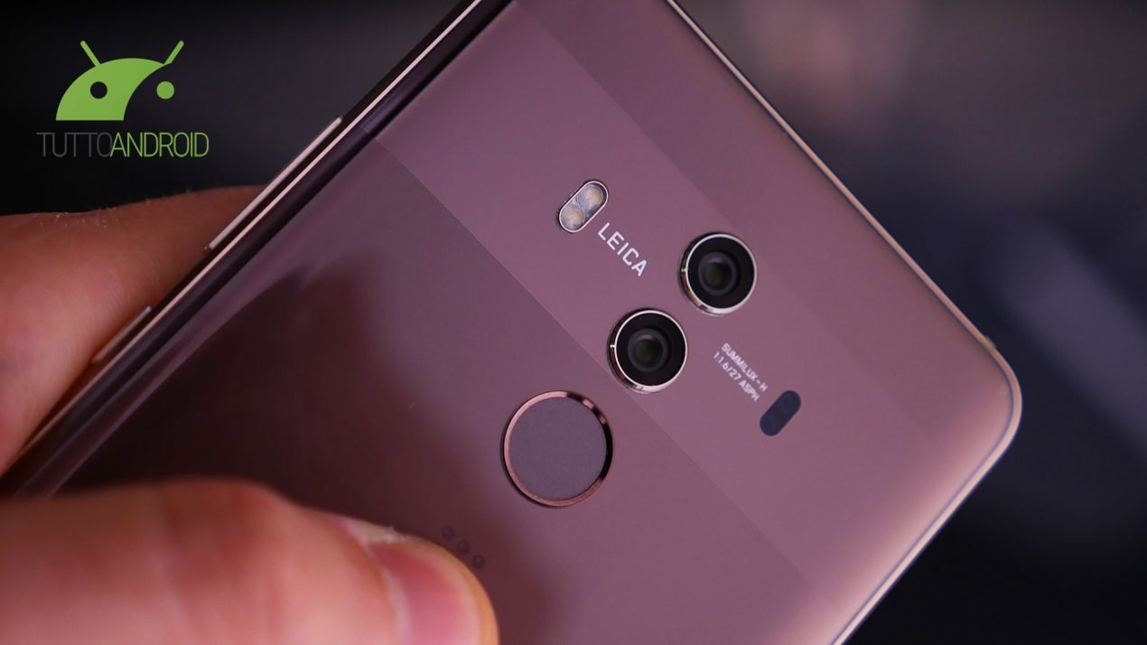 Primo aggiornamento per Huawei Mate 10 Pro, che ottiene ottimi risultati nei benchmark