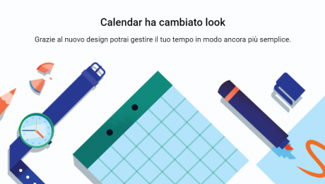 Google calendar web material design