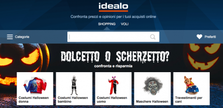 Idealo homepage