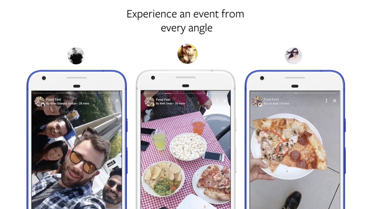 Facebook Stories sostituisce Messenger Day e introduce le storie collaborative