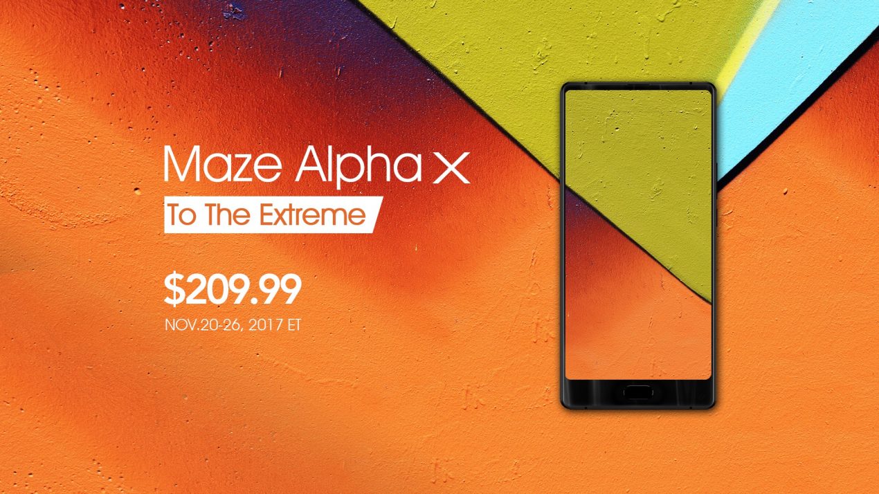 MAZE Alpha X è in prevendita fino al 26 novembre a 179 euro