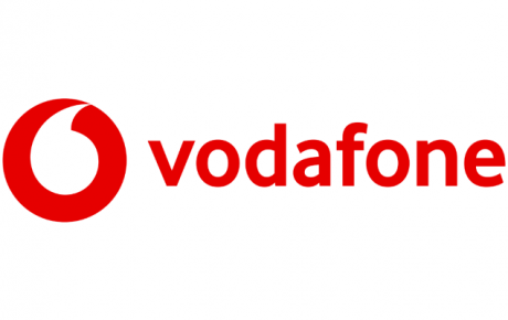 Vodafone logo tag
