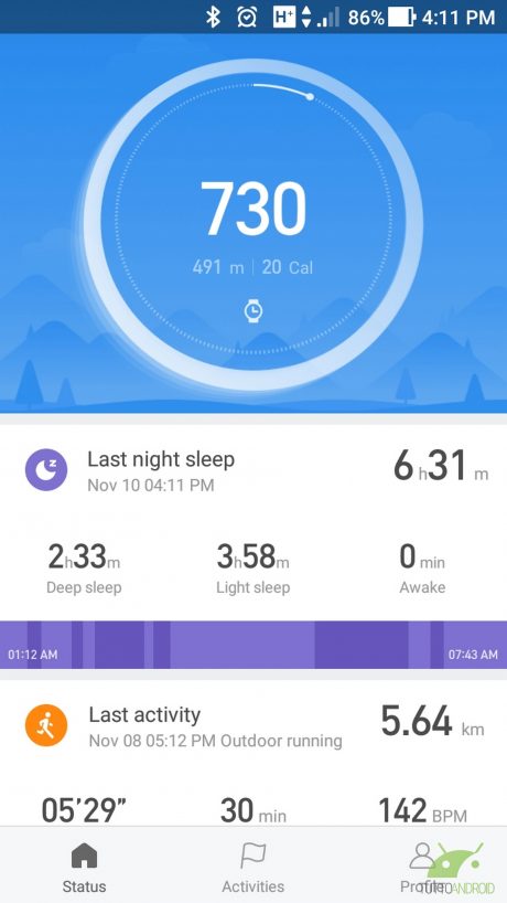amazfit bip app iphone