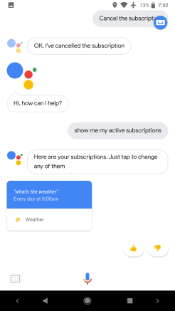Google assistant android