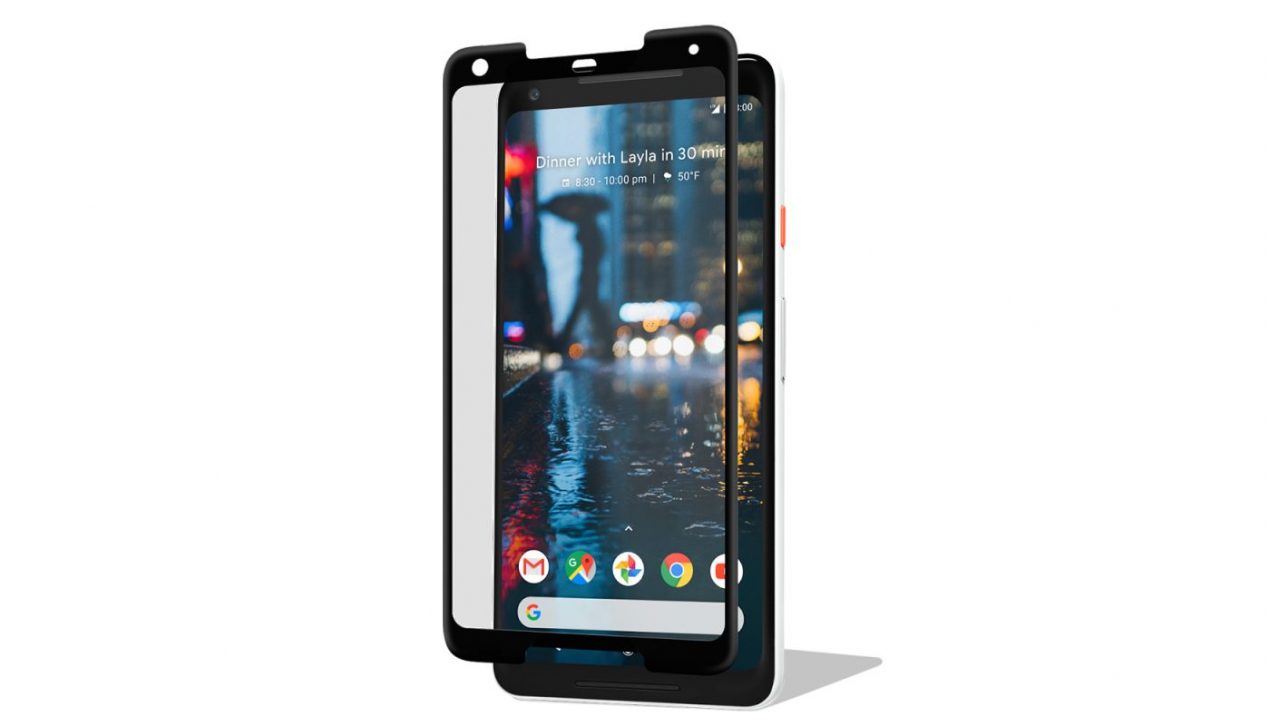 Google Pixel 2 XL: ecco la pellicola in vetro temperato ufficiale