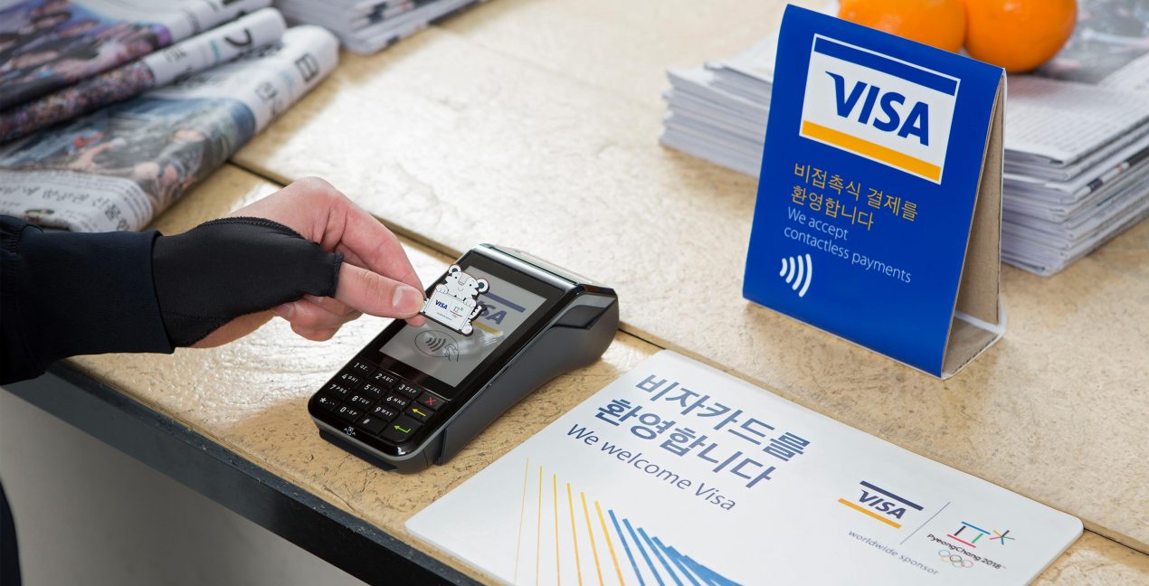 Visa presenta guanti, adesivi e spille NFC per le Olimpiadi invernali del 2018