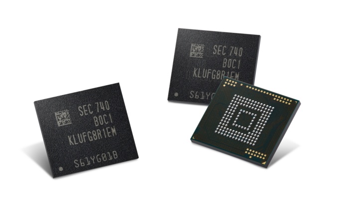 Samsung avvia la produzione di memorie UFS da 512 GB