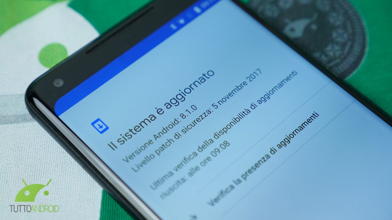 Android 8.1 Oreo è in roll out da oggi in versione stabile per Pixel e Nexus