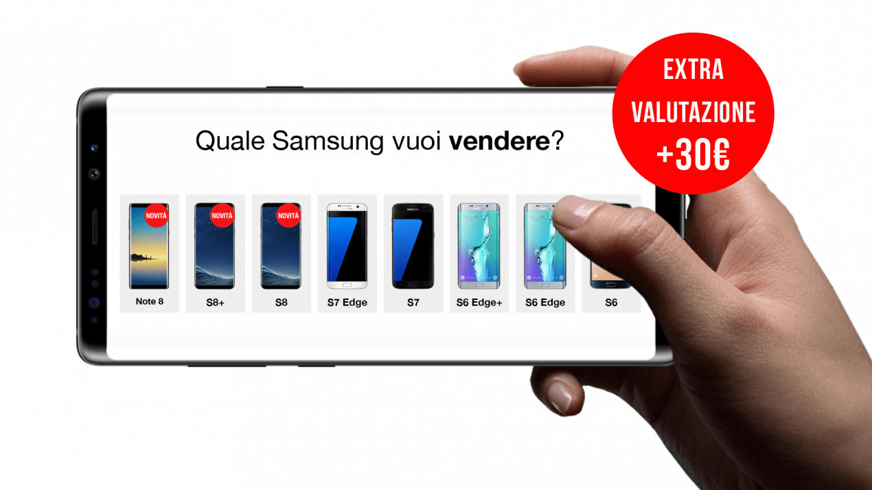 TrenDevice supervaluta il vostro Samsung Galaxy fino al 6 gennaio
