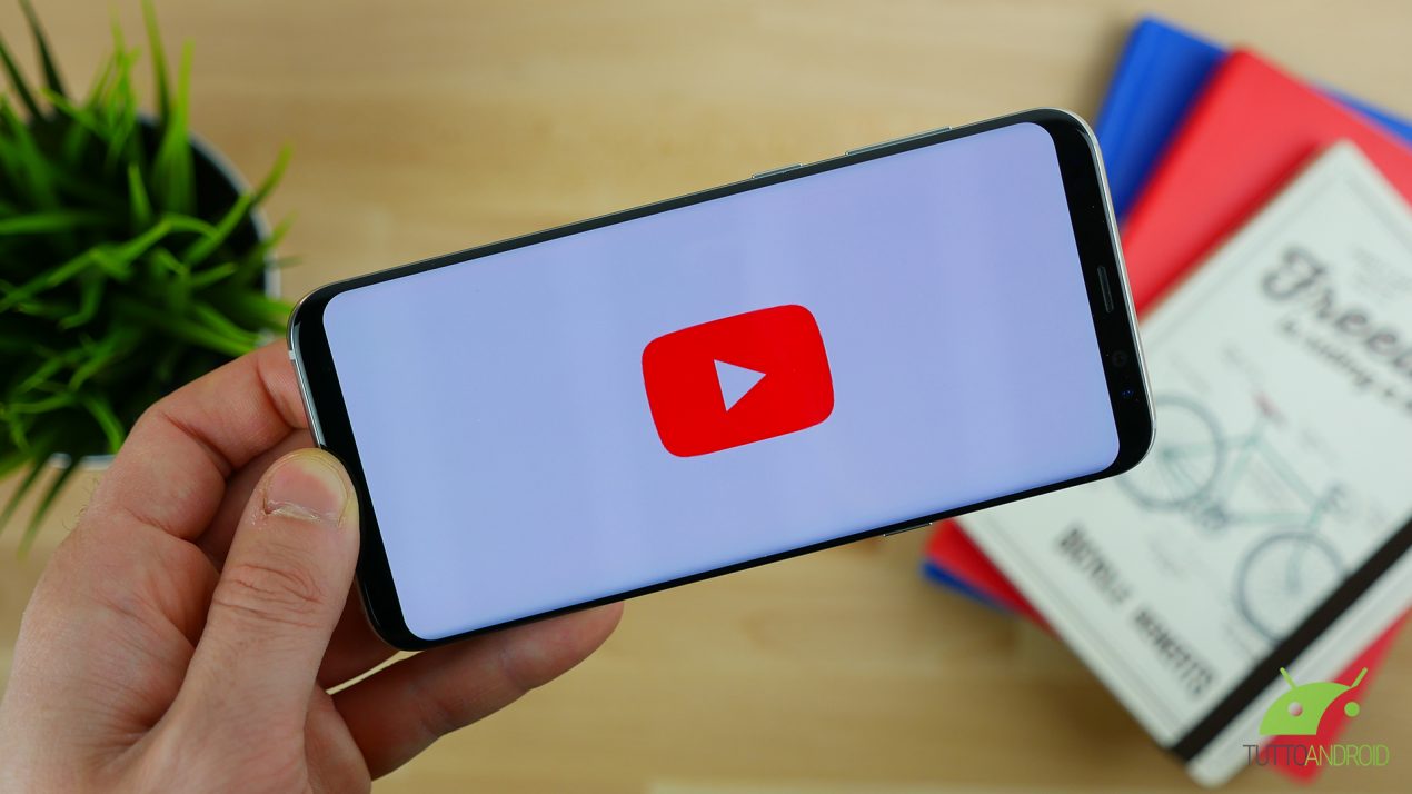Logo applicazione YouTube Android
