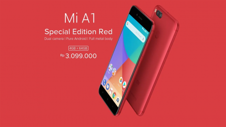 Mi a1 special edtion red