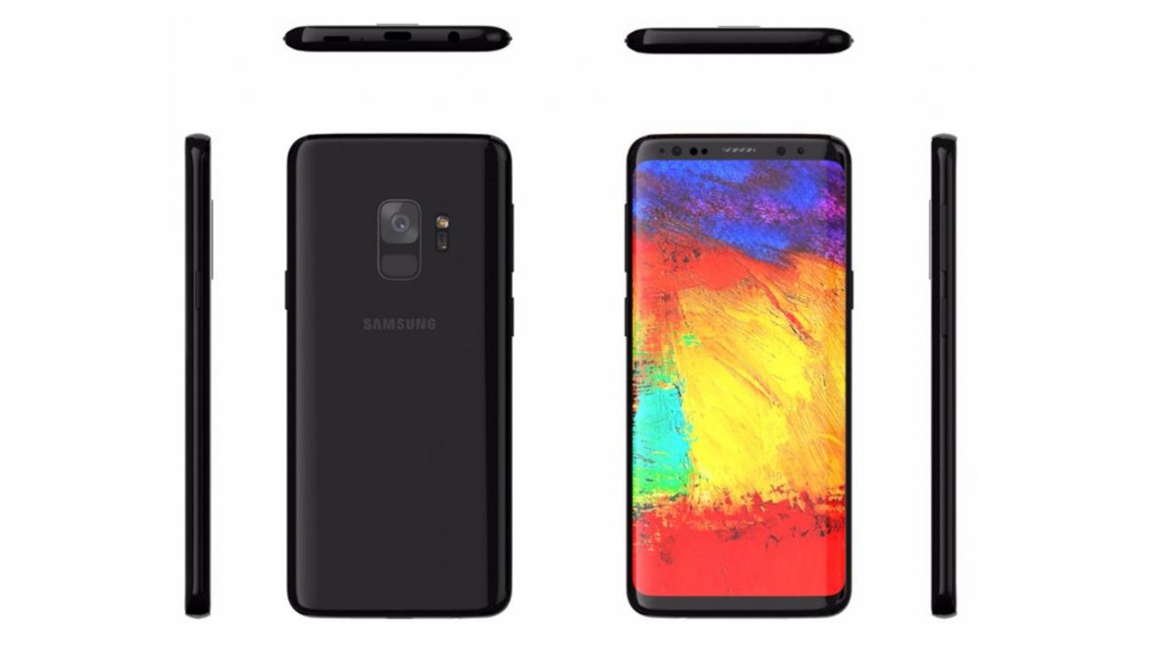 Questo dovrebbe essere il design finale di Samsung Galaxy S9