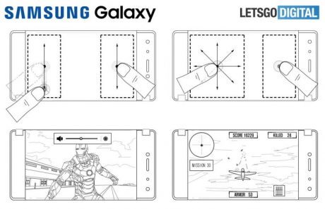 Samsung smartphone pieghevole gaming