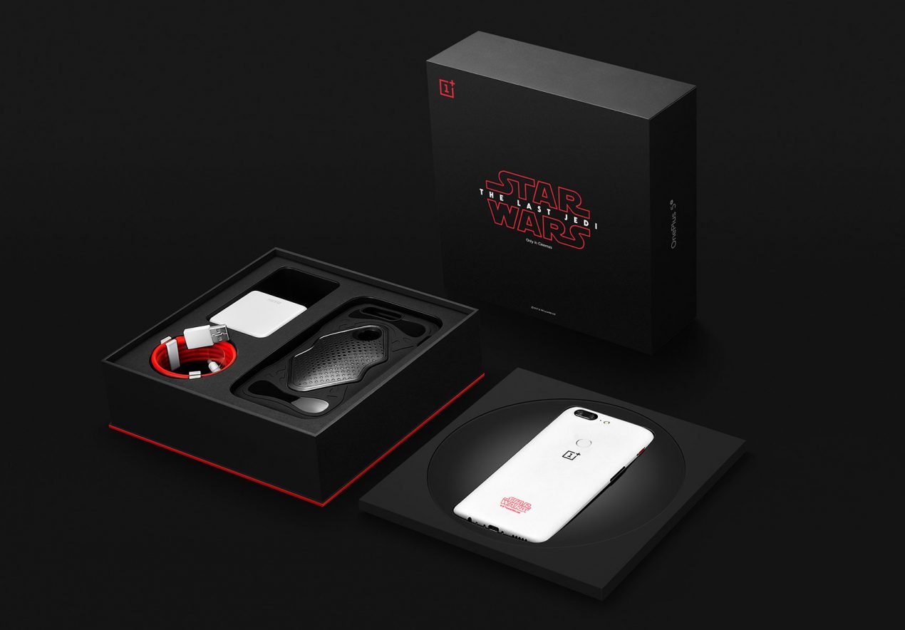 OnePlus 5T Star Wars Limited Edition nasconde un messaggio proveniente da una 