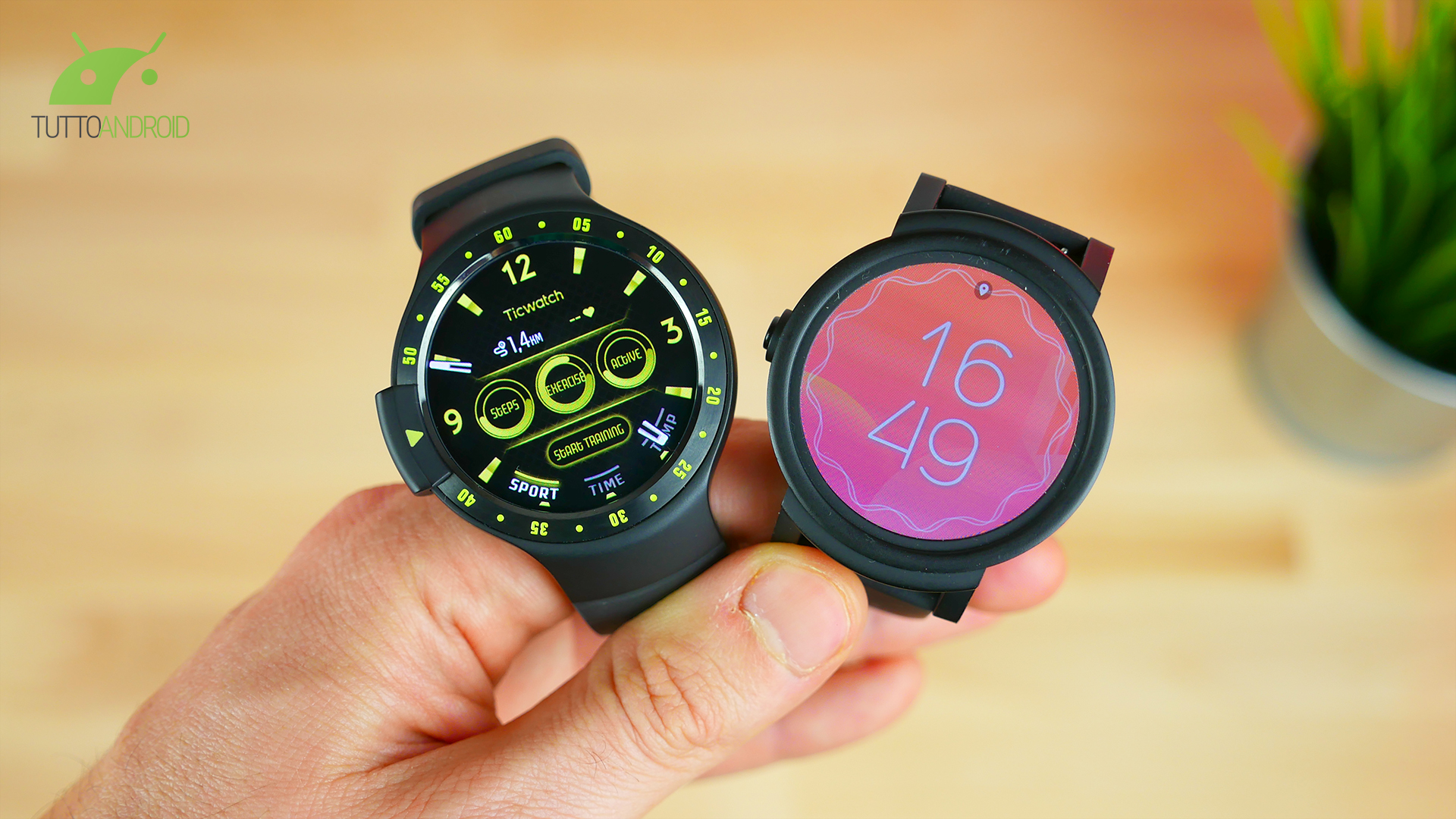 Protection écran Verre Trempé 9H Pour Ticwatch E / S - Pack De 3, Installation Facile, Haute Transparence