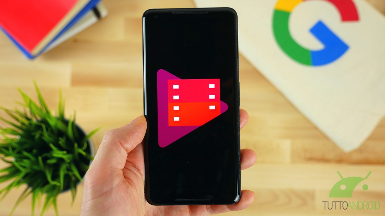 Google play film logo icona