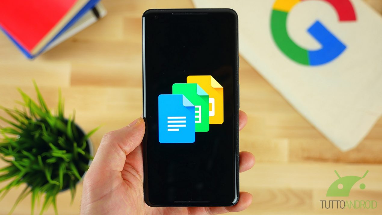 google produttività documenti fogli presentazioni