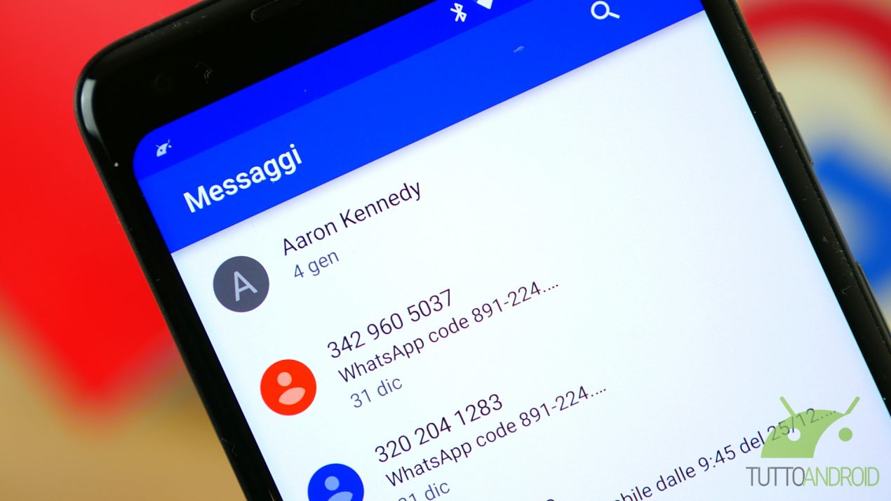 messaggi android google