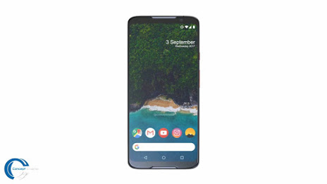 Google Pixel 3 immaginato in un concept con speaker stereo frontali