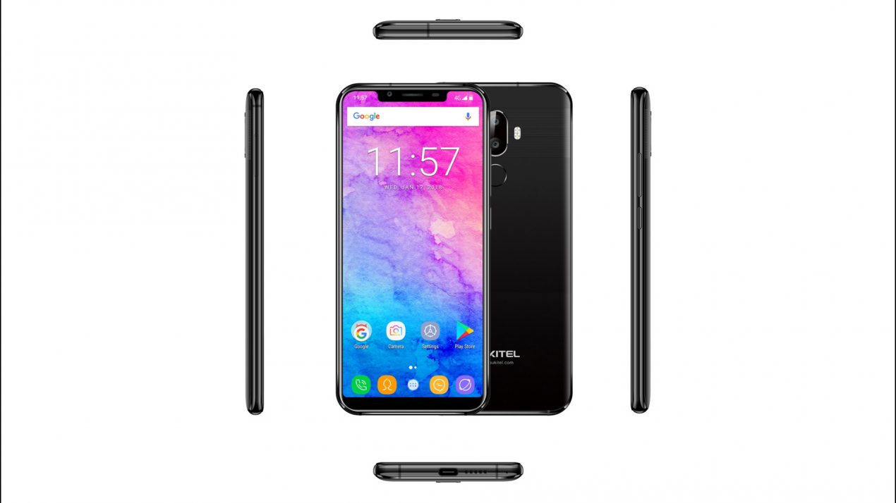 OUKITEL U18 è ufficiale: scopriamo lo smartphone Android che riprende il notch di iPhone X