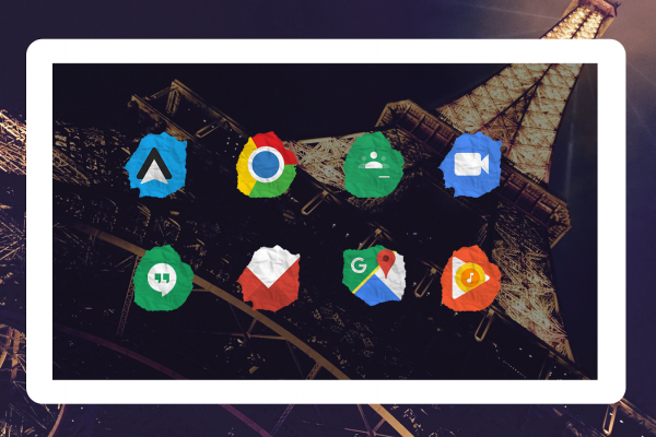 Paper - Icon Pack dona un effetto cartaceo alle icone del vostro smartphone