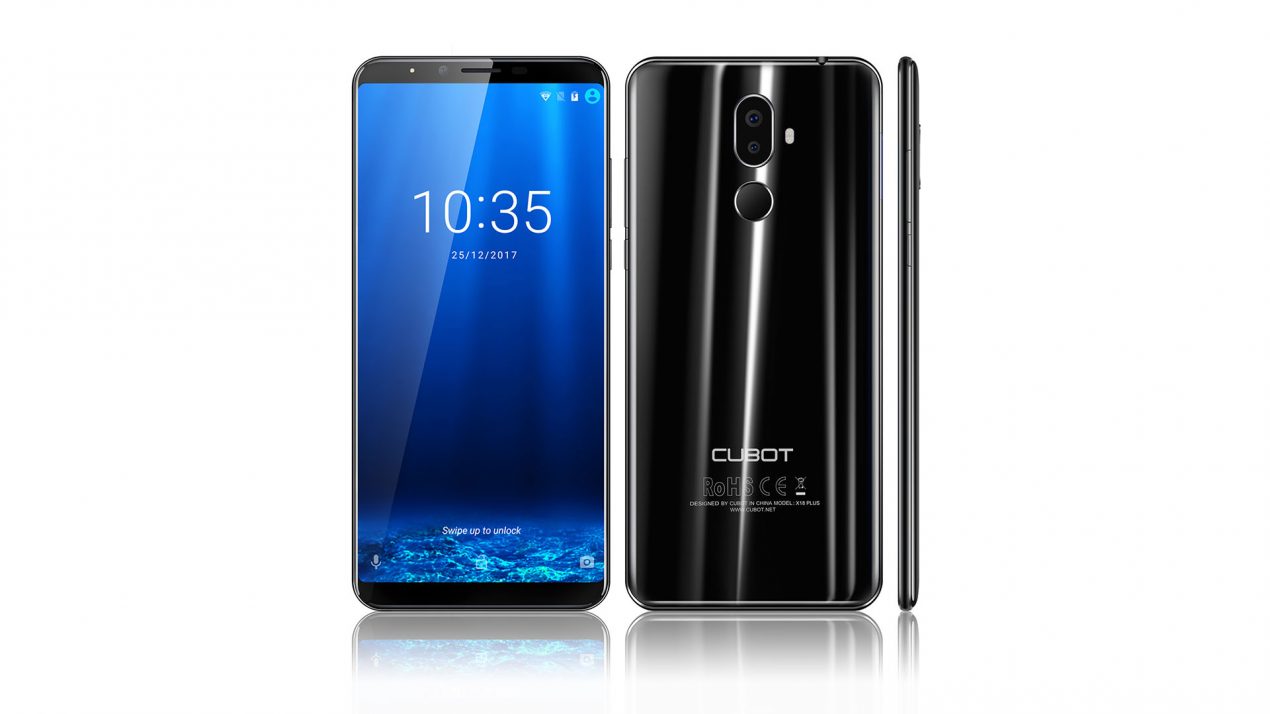Scopriamo CUBOT x18 Plus, lo smartphone con schermo 18:9 e Android 8.0 Oreo