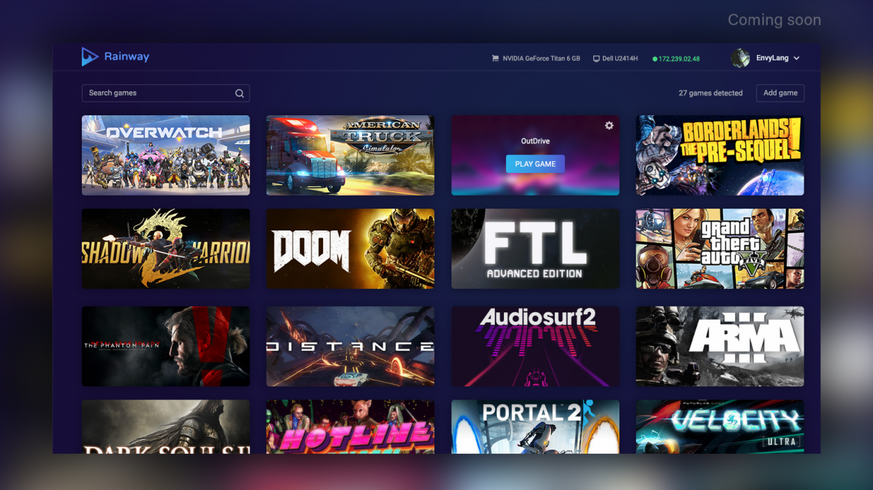 Rainway.io vi permette di usare i giochi per PC anche sul vostro smartphone Android