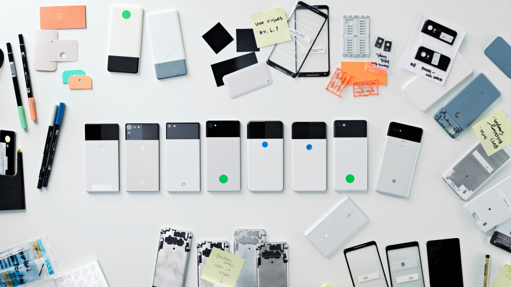Google design pixel 2 iterations2