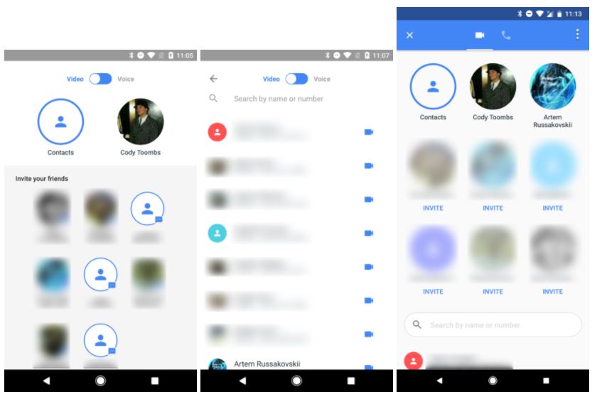 Google Duo: in test alcune modifiche all'interfaccia