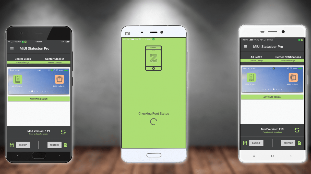 Cambiate il look della barra di stato di MIUI con MIUI Statusbar Pro [root]