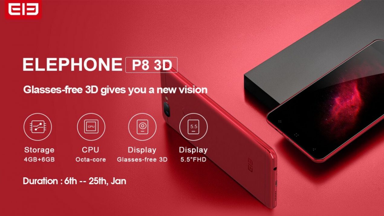 Elephone celebra il 2018 in collaborazione con Coolicool e sconti superiori ai 100 euro