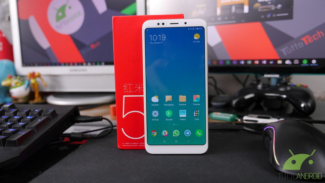 Xiaomi Redmi 5 lanciato in Cina con 4 GB di RAM