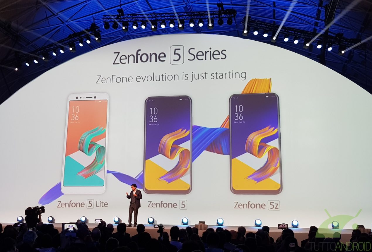 ASUS ZenFone 5, ZenFone 5 Lite e ZenFone 5Z ufficiali: tanta potenza e intelligenza artificiale a prezzi contenuti