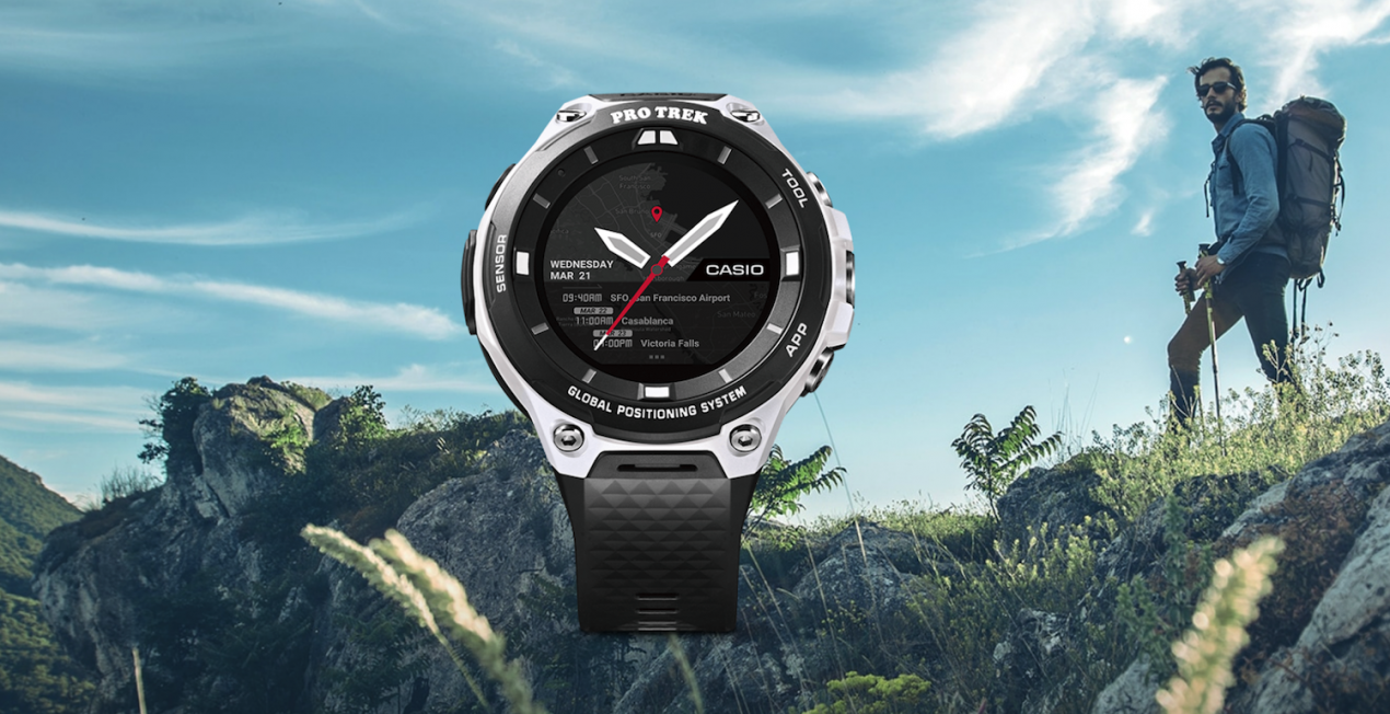 CASIO WSD-F20-WE è uno smartwatch rugged in 