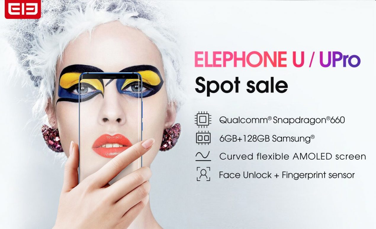 ELEPHONE U e ELEPHONE U Pro in vendita (o in regalo) da oggi su GearBest