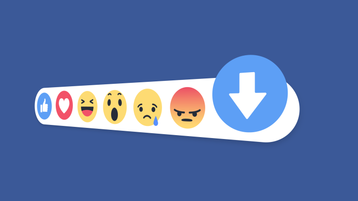Facebook sta testando un pulsante per lasciare un giudizio negativo, ma non è un dislike