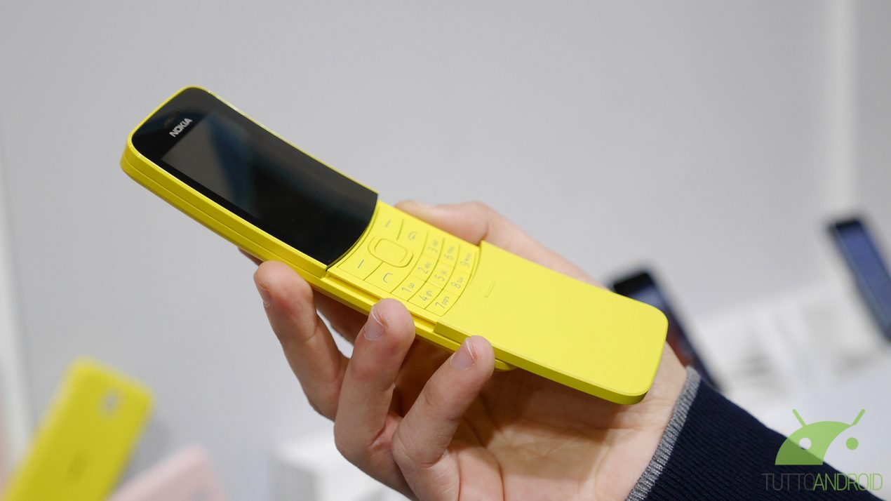 Nokia 8110 4G in preordine su Amazon, disponibile a partire dal 4 luglio