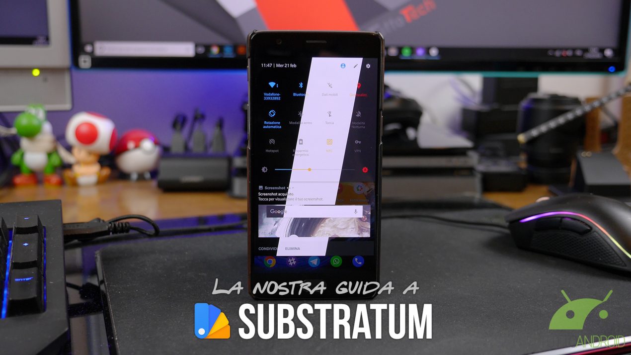 Personalizzate lo smartphone Android Oreo con substratum (video guida)