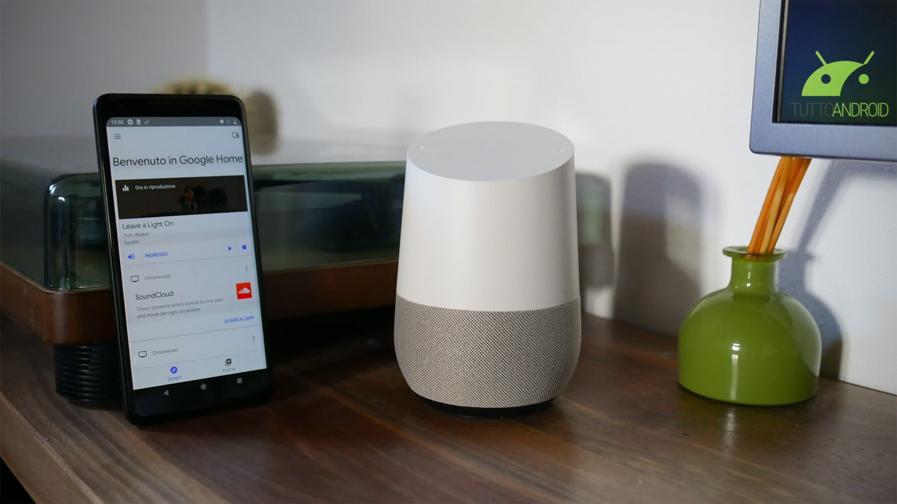 Google Home e Home Mini da oggi supportano la lingua italiana