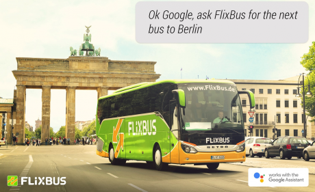 FlixBus Google Assistant