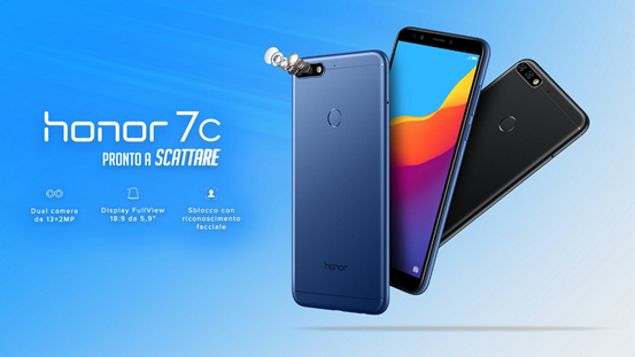 Honor 7C lancio