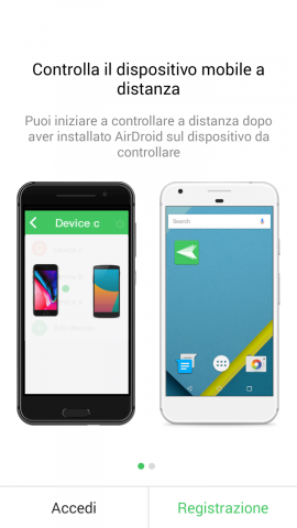 Controllare in remoto Android da Android - ChimeraRevo
