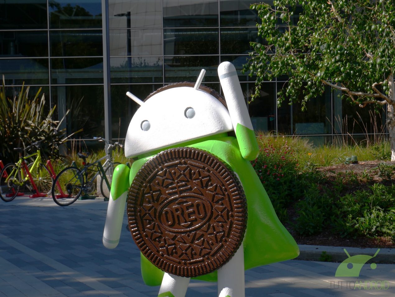 Le famose statue Android dei dolcetti spariscono dal quartier generale di Google