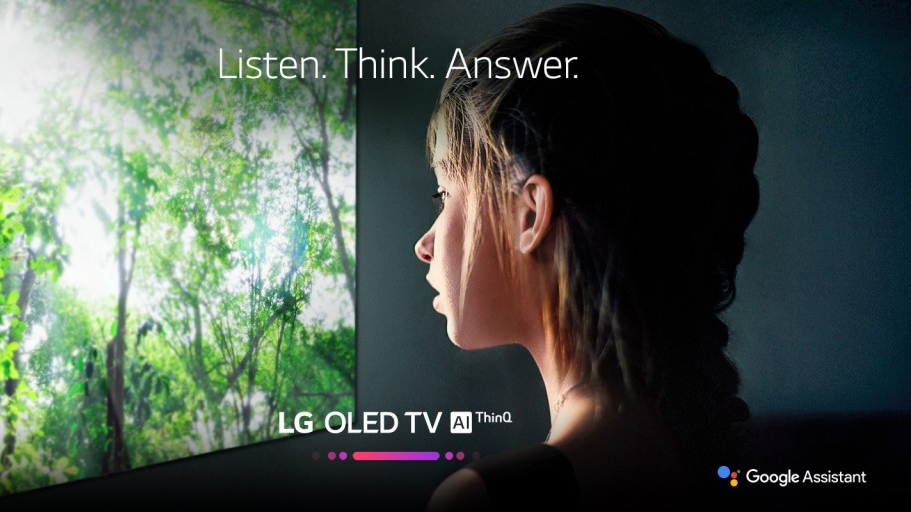 Google Assistant arriva sulle smart TV LG del 2018