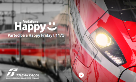 Vodafone Happy Friday trenitalia