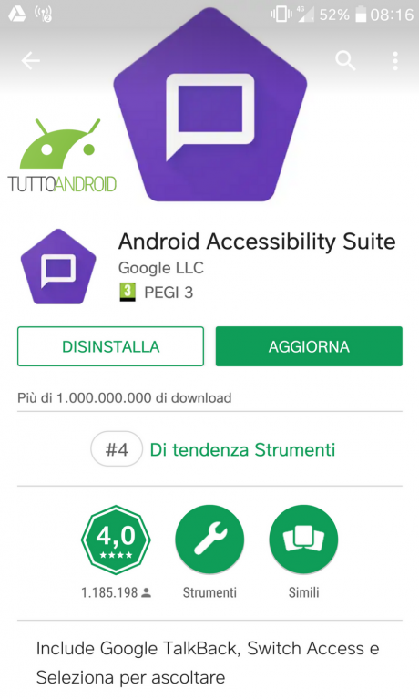 Android accessibility suite что это