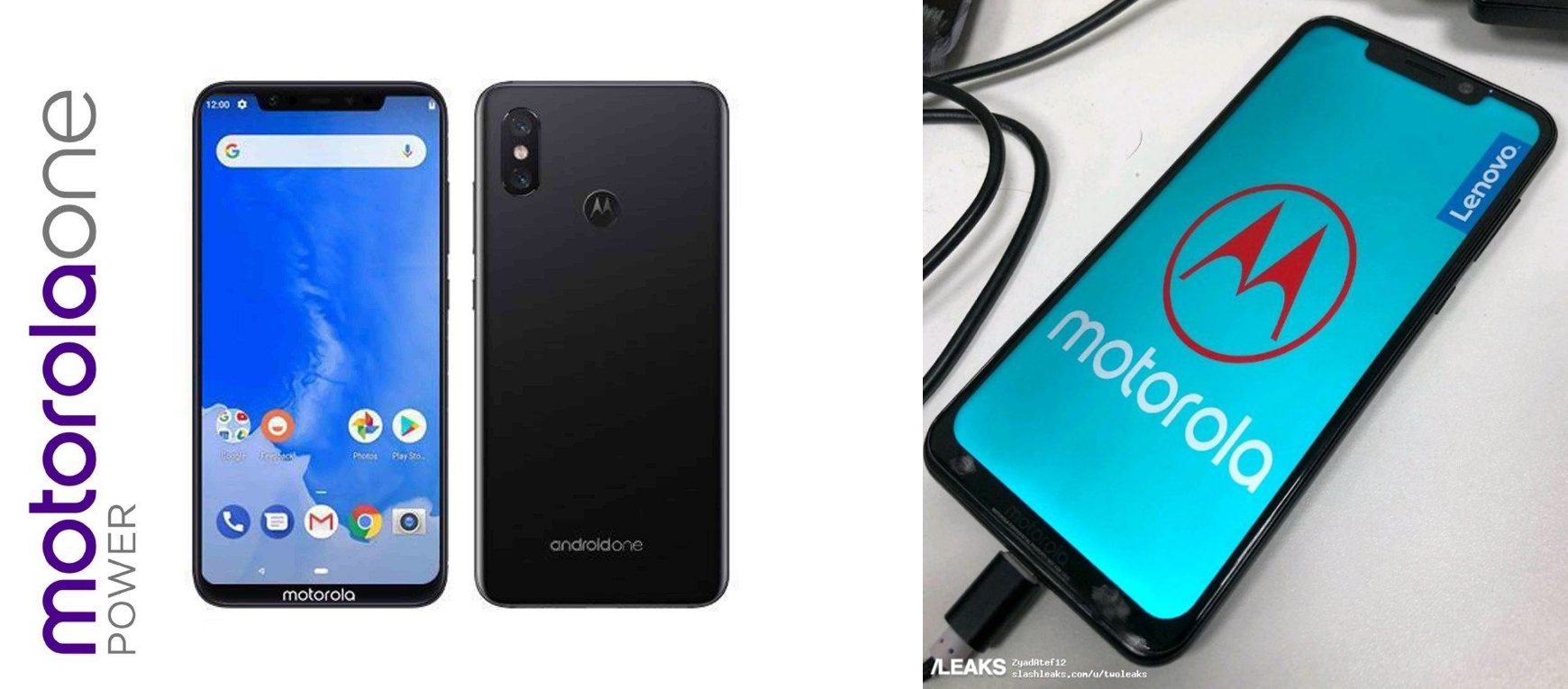 Motorola One Power leaked image