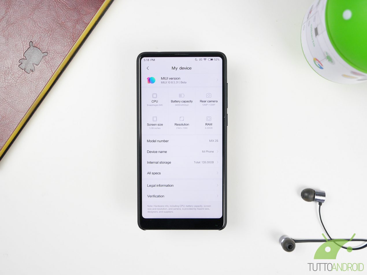 Novità fotografiche per Xiaomi Mi MIX 2s, mentre Samsung Galaxy Note 4 si aggiorna a sorpresa