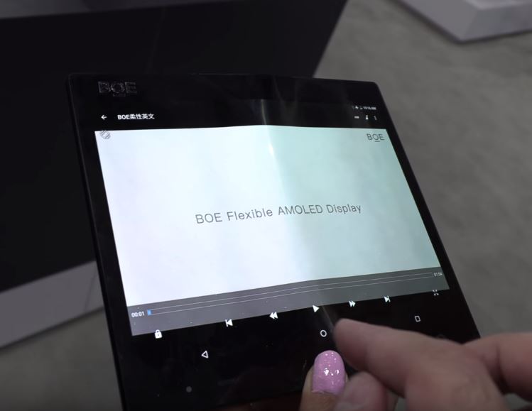 Display flessibile BOE Huawei